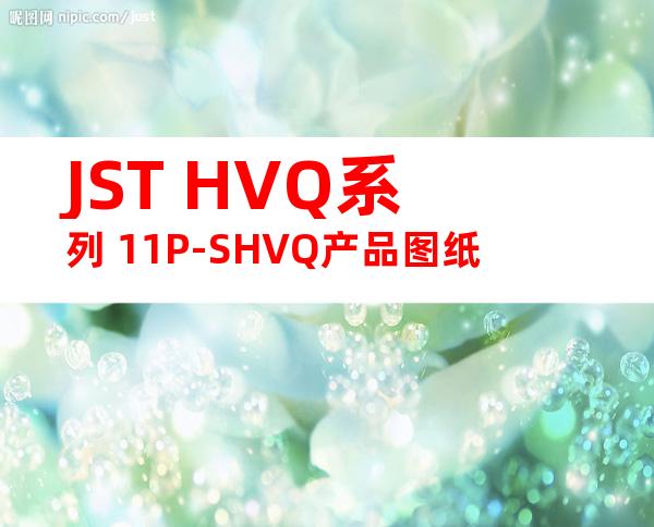 JST HVQ系列 11P-SHVQ产品图纸